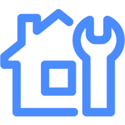 cellMedics-icons-house house and wrench icon